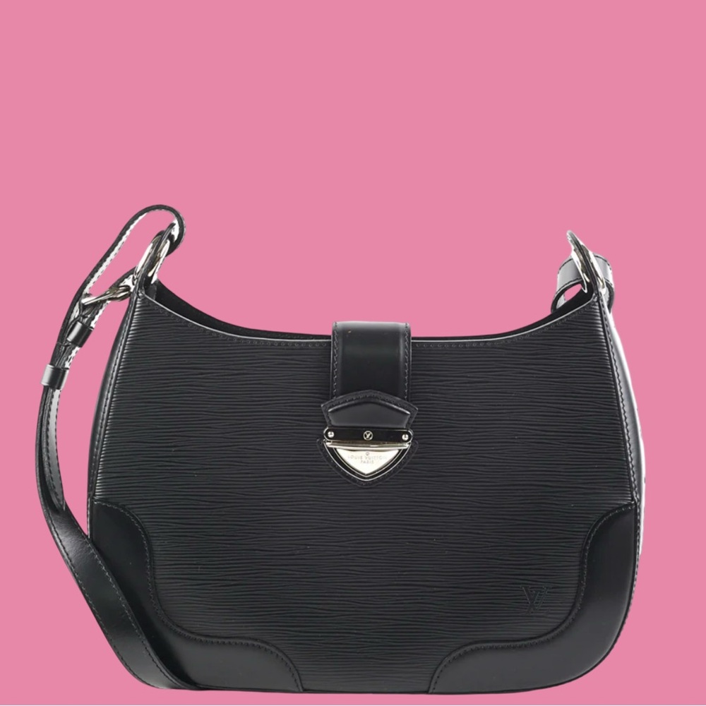 Louis Vuitton Epi Musette Bagatelle Black